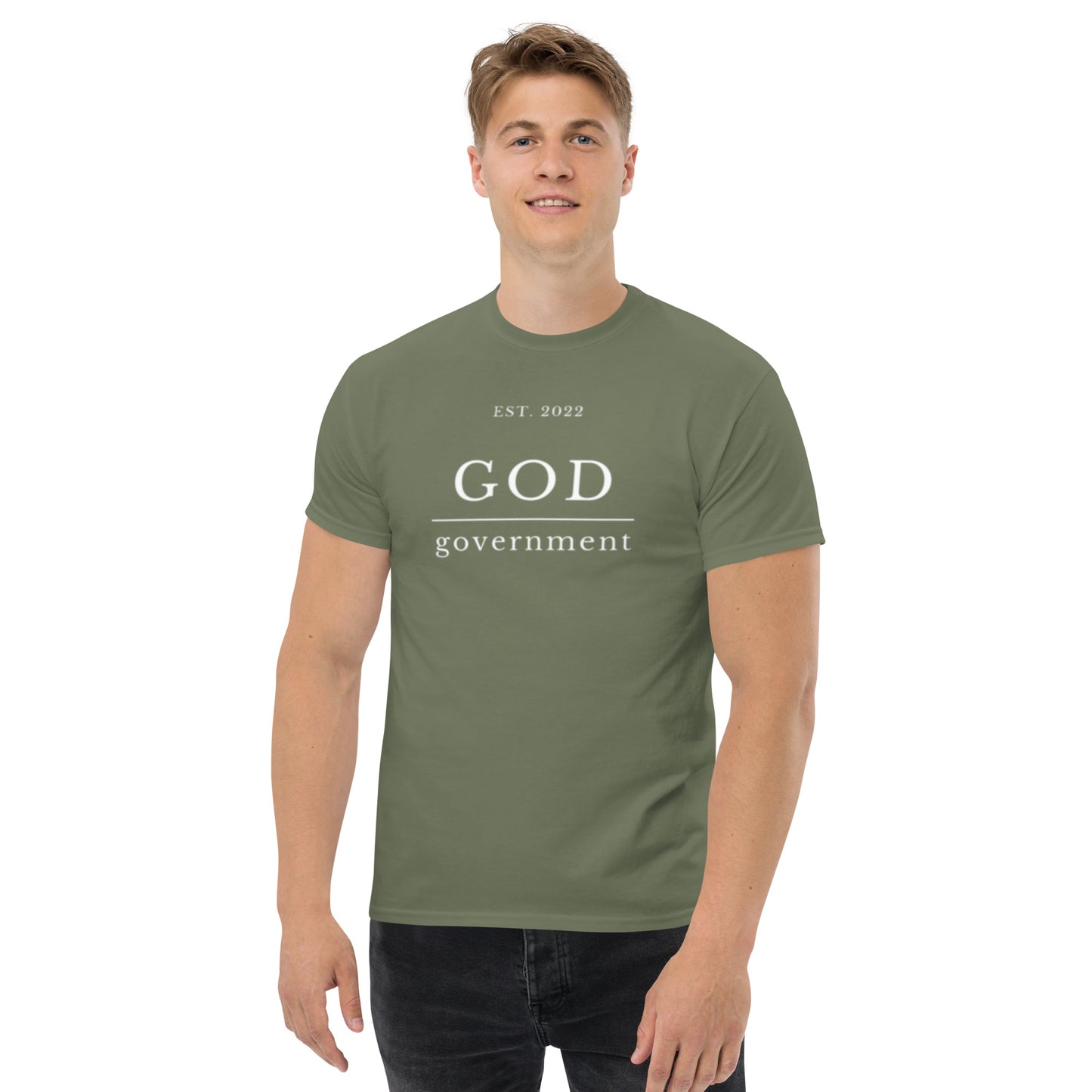 God over govt Men's classic tee