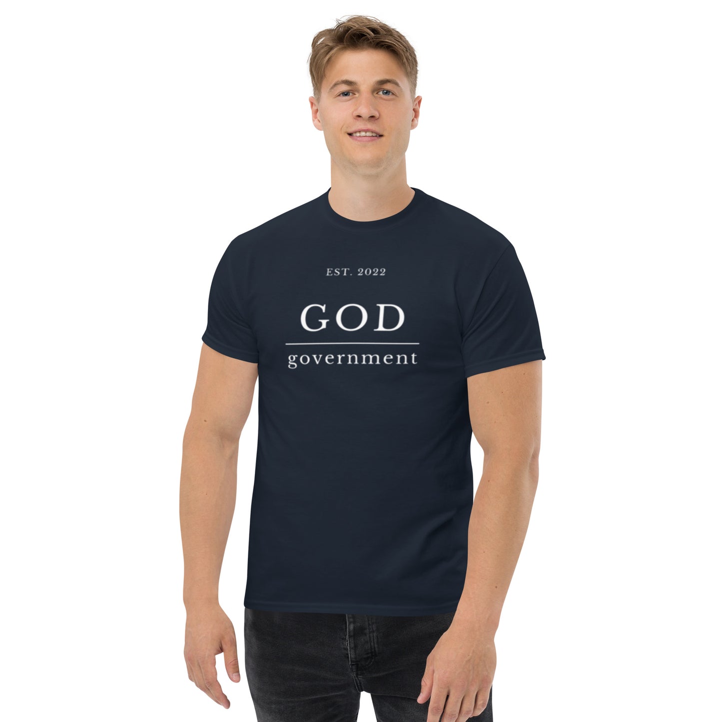 God over govt Men's classic tee