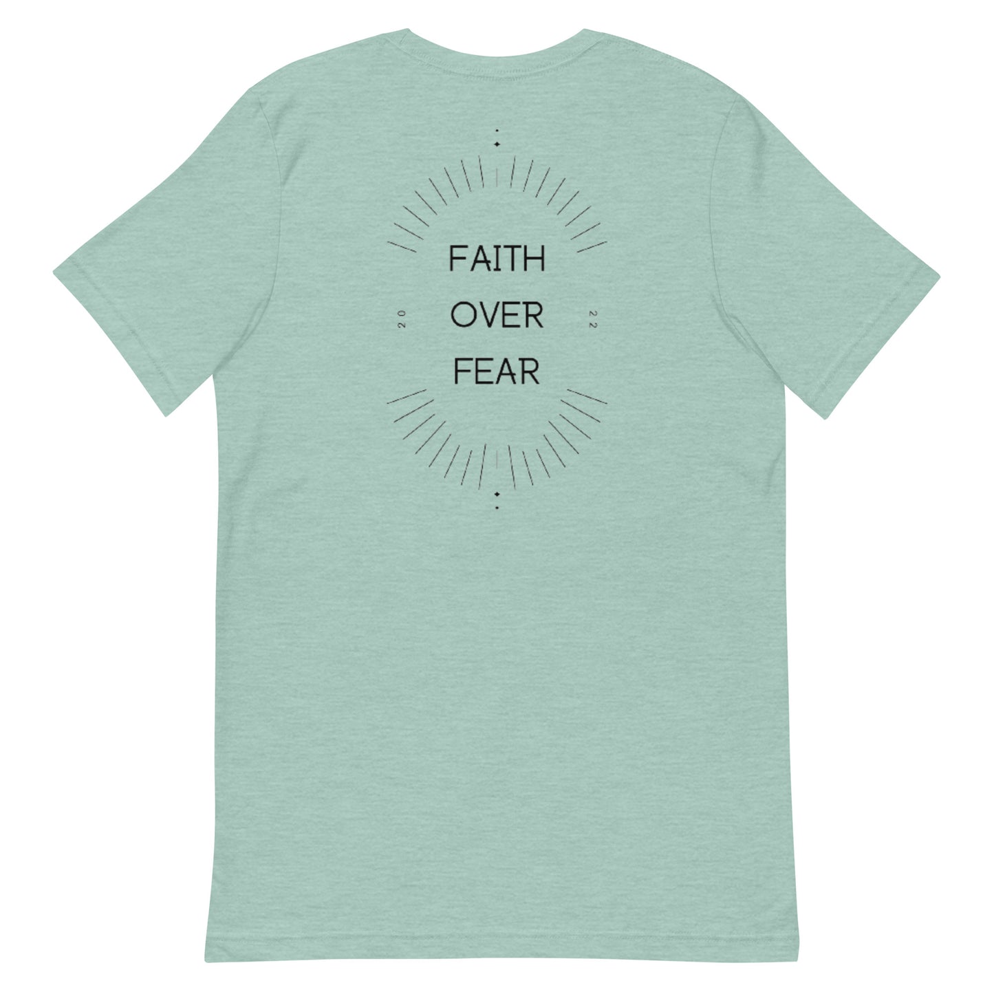 Faith over Fear Unisex t-shirt