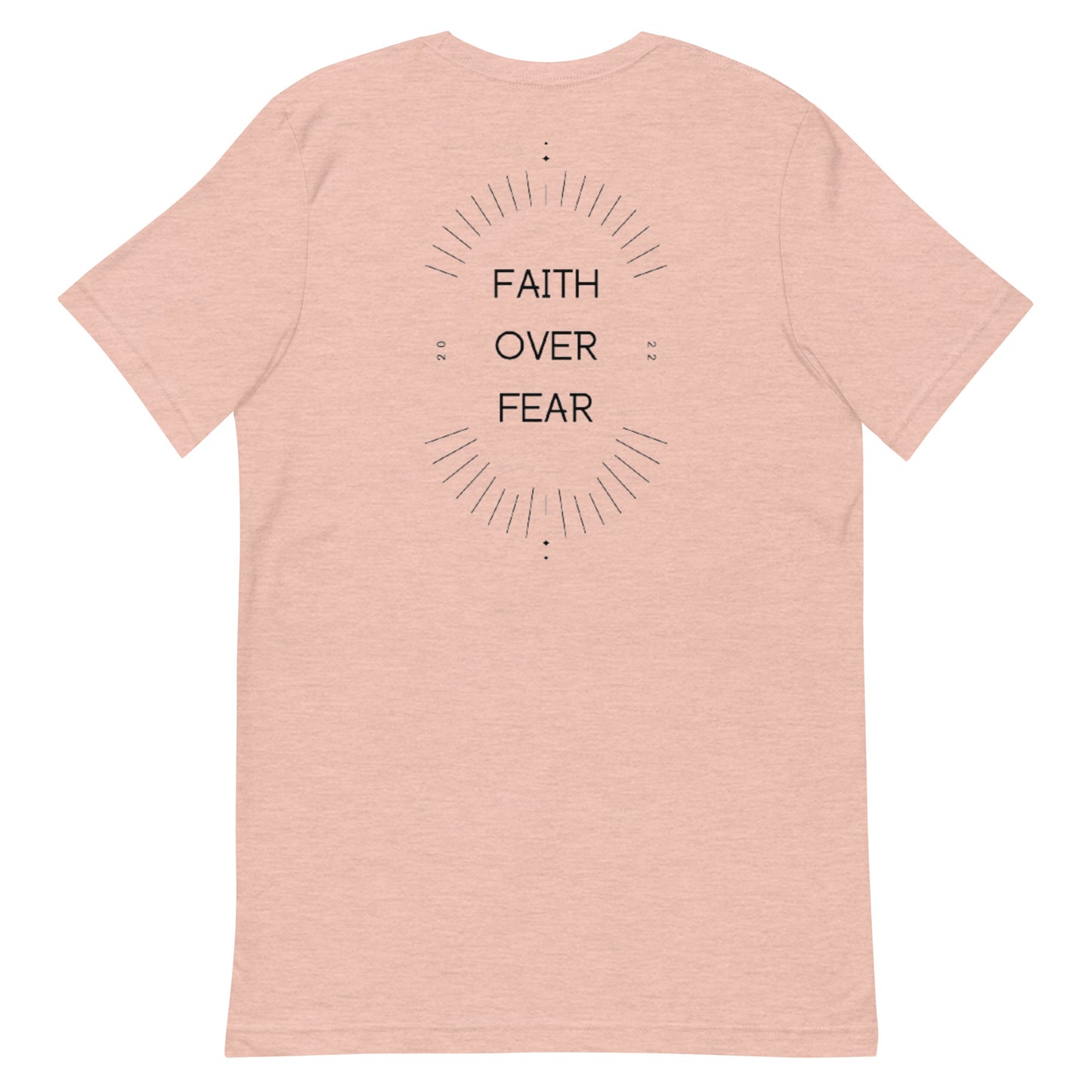 Faith over Fear Unisex t-shirt