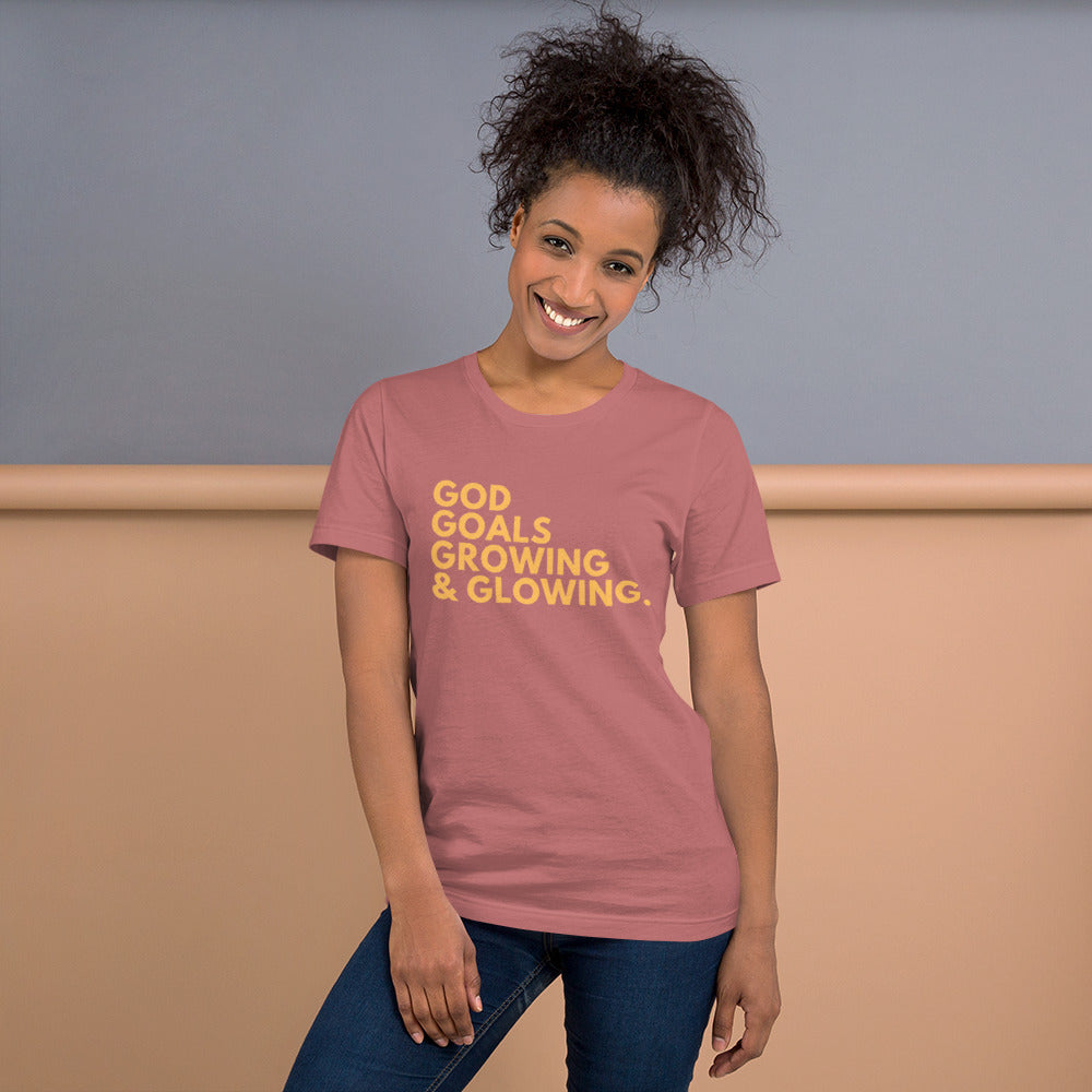 God Goals Unisex t-shirt