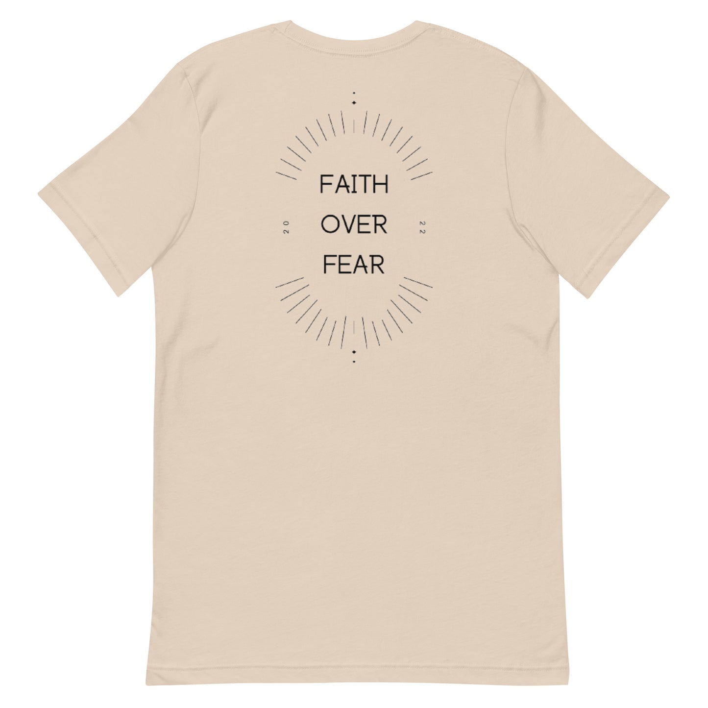 Faith over Fear Unisex t-shirt