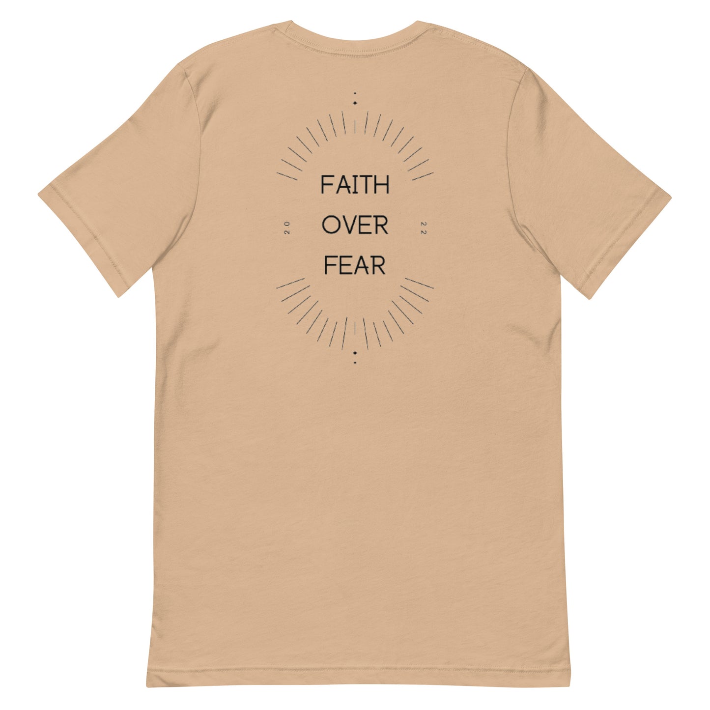 Faith over Fear Unisex t-shirt