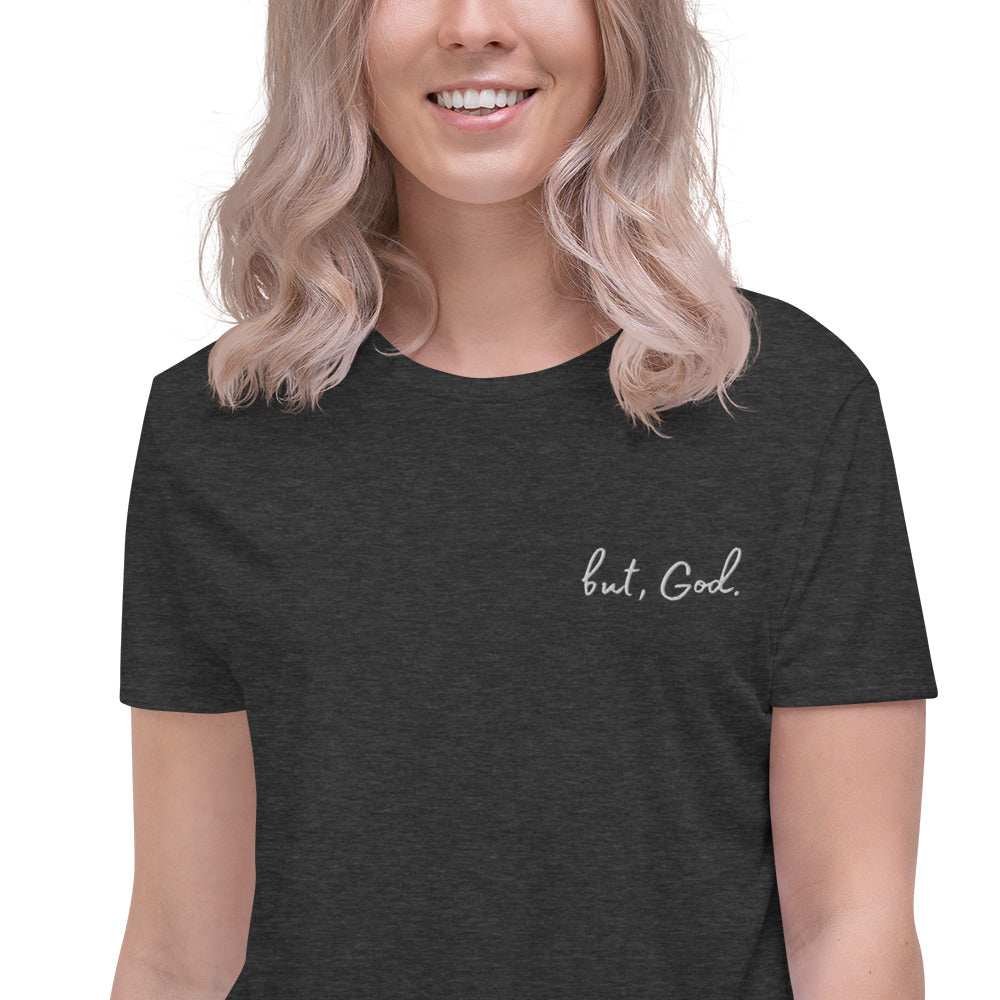 But God Crop Tee