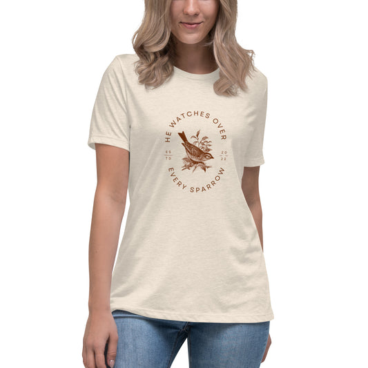 He Watches Over Women's Relaxed T-Shirt