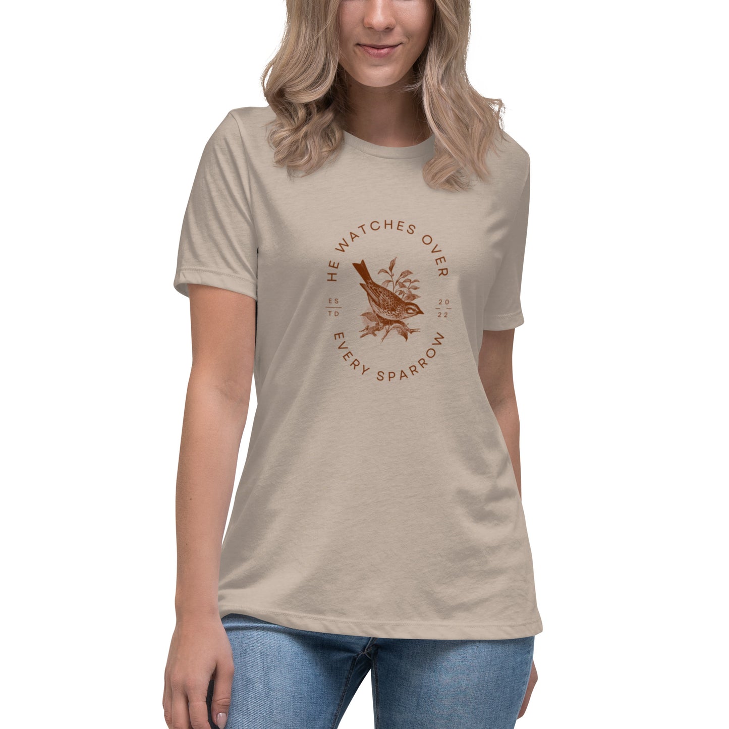 He Watches Over Women's Relaxed T-Shirt