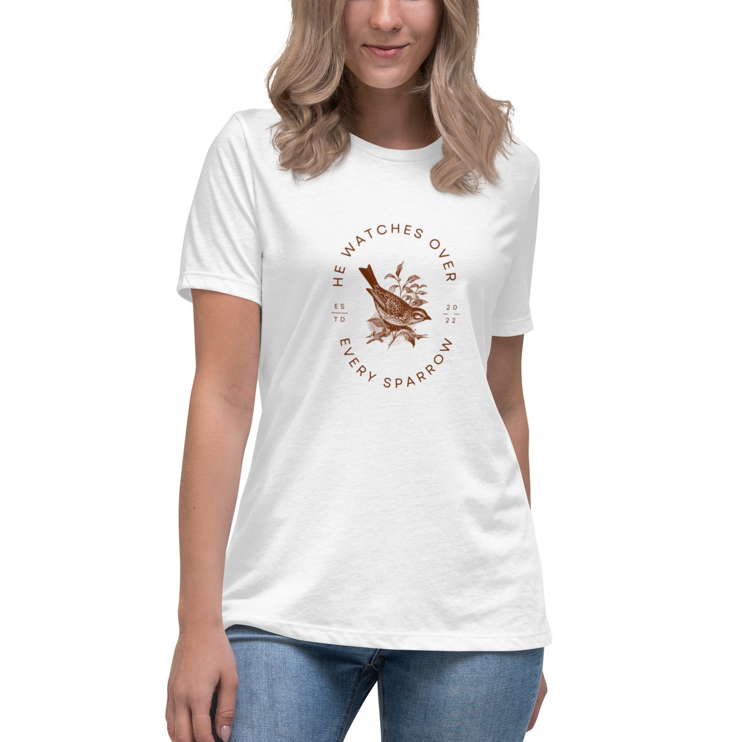 He Watches Over Women's Relaxed T-Shirt